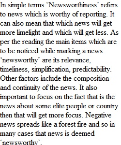 News Writing